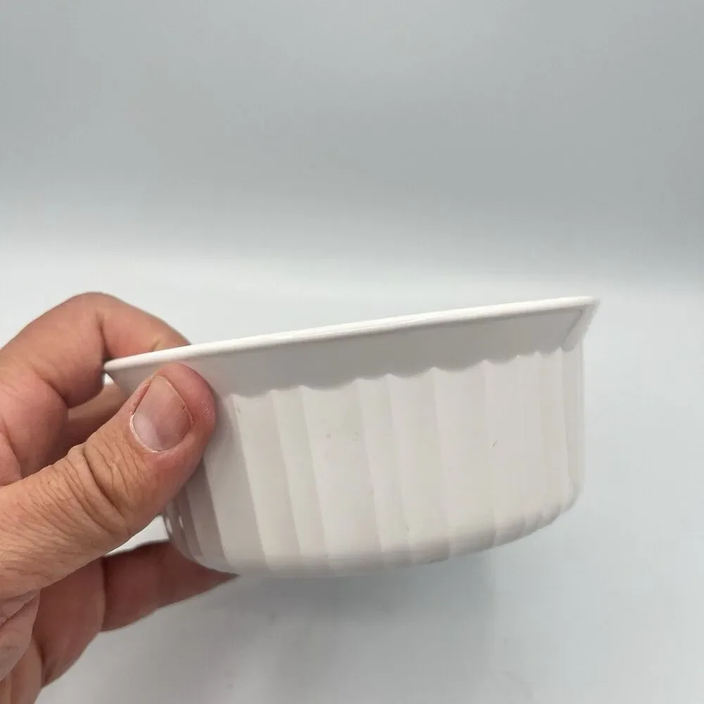 Corning Ware F-16-B French White